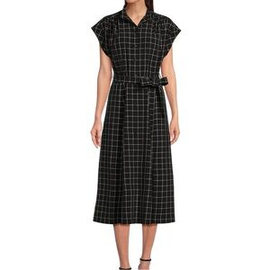 Calvin Klein Short Sleeve Midi Dress